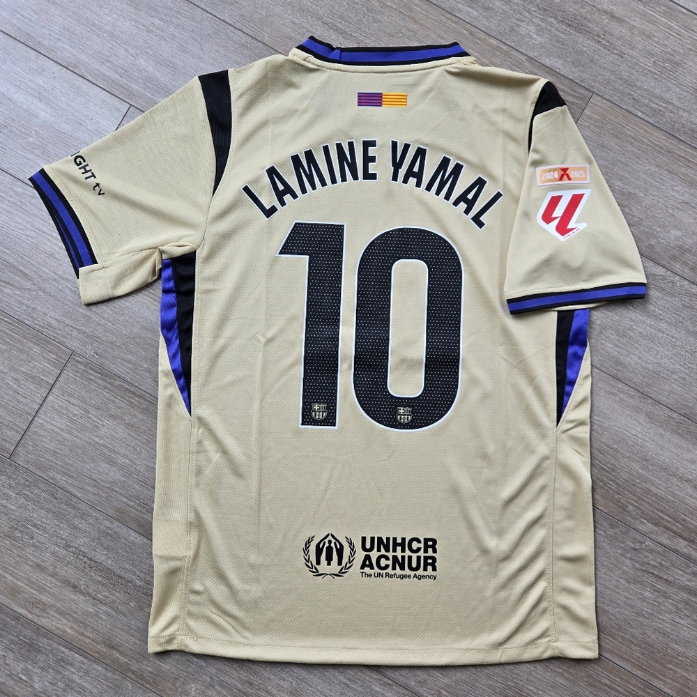 Jersey Barcelona FC Away Season 2025-26 Version Fans LamineYamal#10